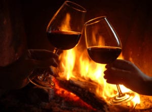 wine-by-fireplace