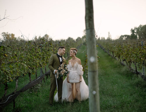 Celebrating Love and Tradition: Loren & Walter’s Rustic Fall Wedding at Potomac Point Winery”